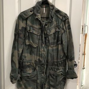 Free People Camo Jacket (M)